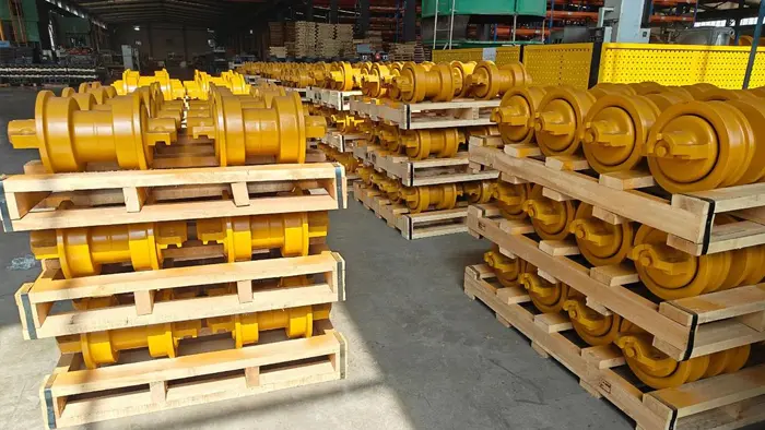 شركة Qiansheng Heavy Industry تطلق بكرات جنزير جديدة مقاومة للتآكل للحفارات والجرافات