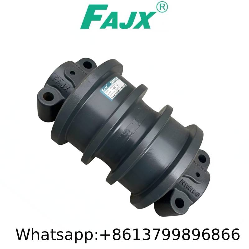 أسباب تسرب الزيت من الأسطوانة الناقلة للحفارة - PC500 Track Roller